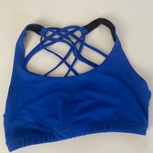 ONZIE blue sports bra- Shop Now